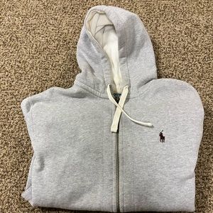 Mens polo sweatshirt